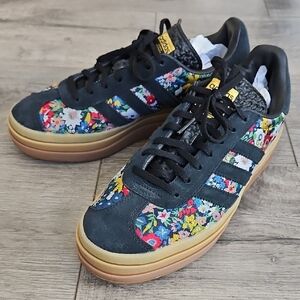 Adidas Floral Liberty London Gazelle Bold Womens 8